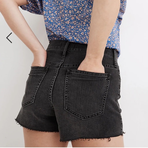 Madewell the perfect Jean shorts black - Picture 2 of 9